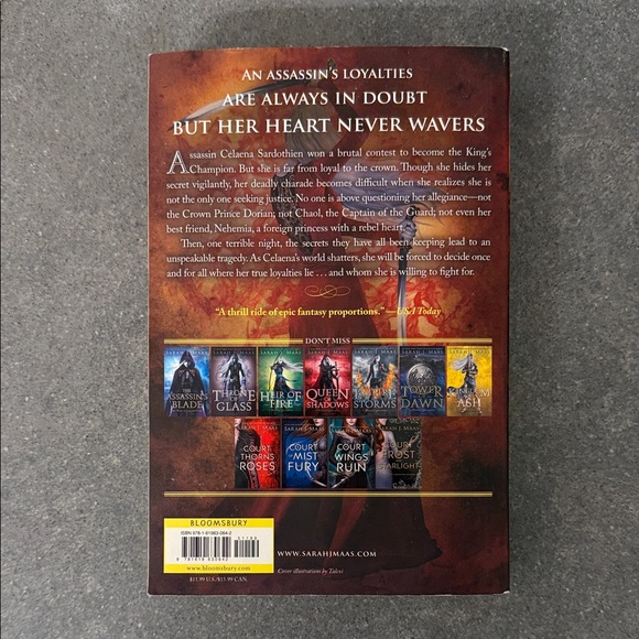 Crown of Midnight Book by Sarah J. Maas - Picture 7 of 7